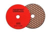 Алмазные гибкие шлифовальные круги EHWA Hexagonal Pads 7-STEP №400 125D