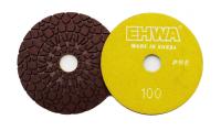 Алмазные гибкие шлифовальные круги EHWA Pads 7-STEP ПРЕМИУМ D100 №100